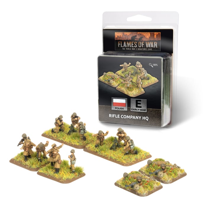 FOW Polish Rifle Company HQ