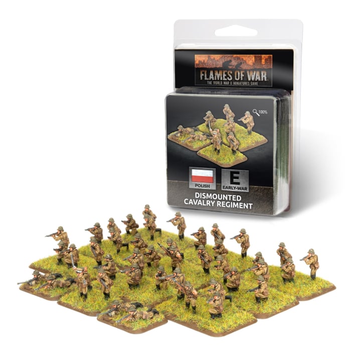 FOW Polish Dismounted Cavalry Regiment