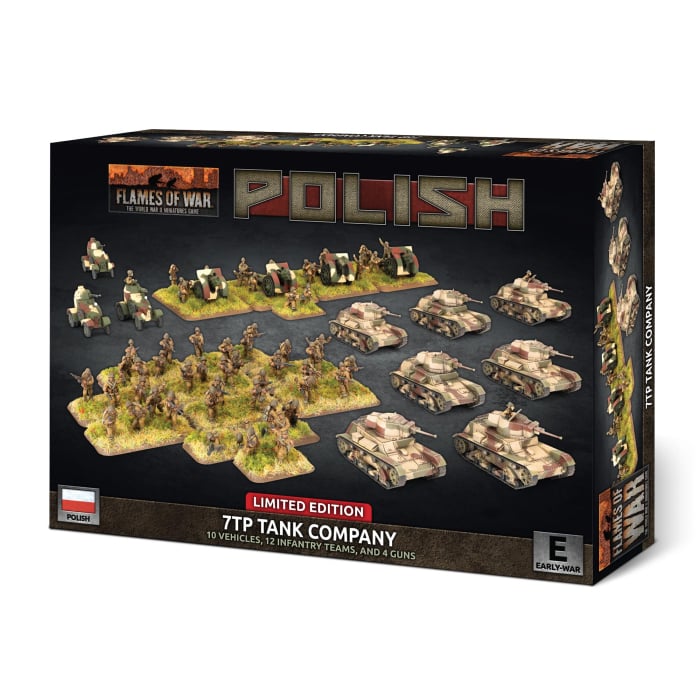 FOW Polish 7TP Tank Company Starter Force (Limited Edition)