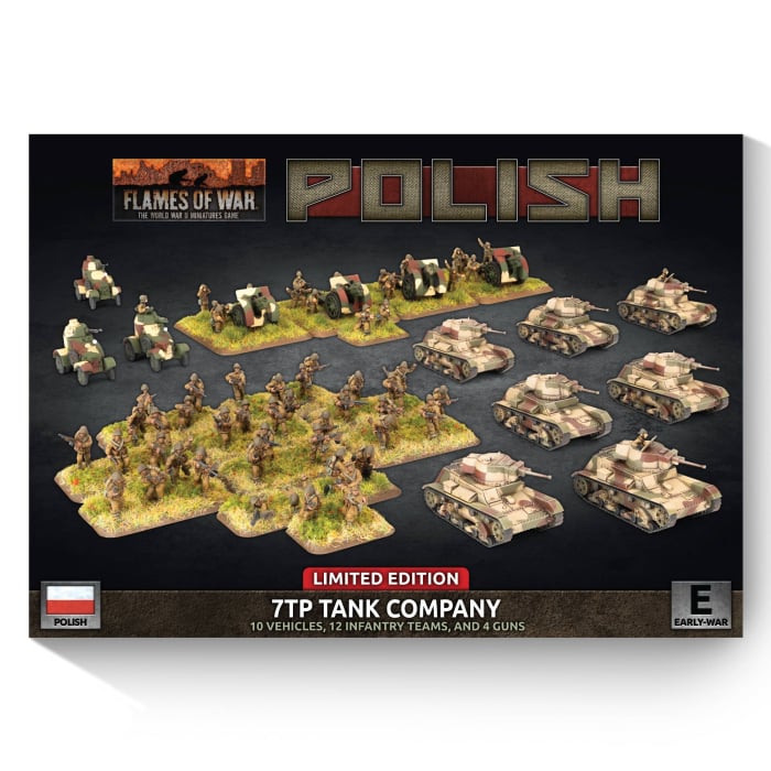 FOW Polish 7TP Tank Company Starter Force (Limited Edition)