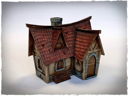 Deep-Cut Studio Prepainted Scenery - Fantasy House