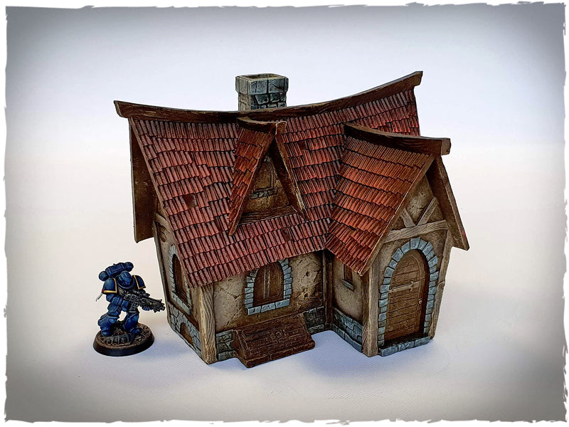 Deep-Cut Studio Prepainted Scenery - Fantasy House