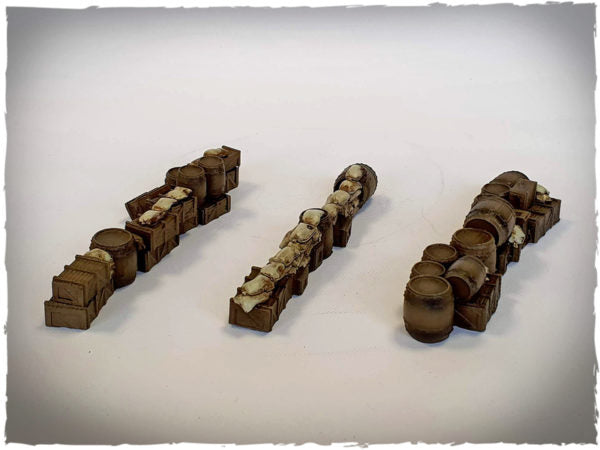 Deep-Cut Studio Prepainted Scenery - Fantasy Barricades Set