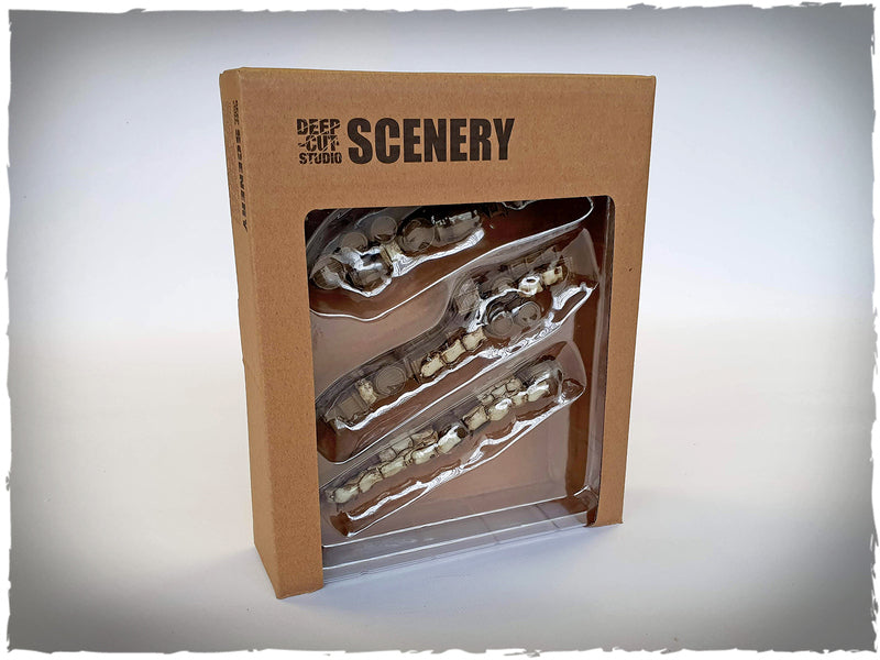 Deep-Cut Studio Prepainted Scenery - Fantasy Barricades Set