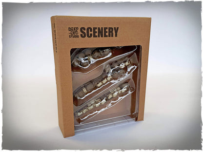 Deep-Cut Studio Prepainted Scenery - Fantasy Barricades Set