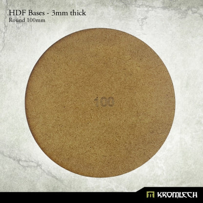Kromlech HDF Bases 3mm Thick, Round