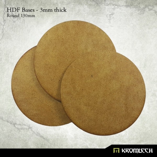 Kromlech HDF Bases 3mm Thick, Round
