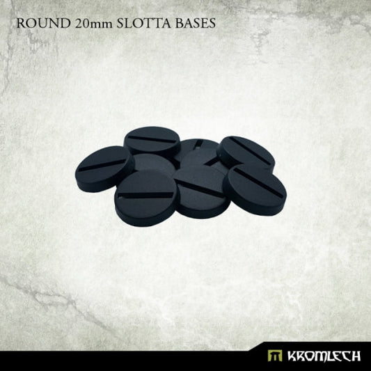 Kromlech Round 20mm Slotta Bases (10)