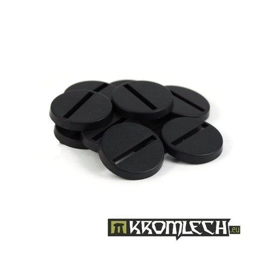 Kromlech Plastic Slotta Bases Round 25mm (10)