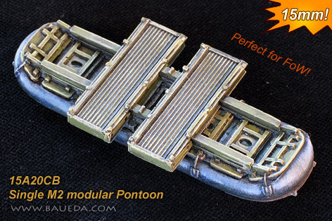 Single M2 Modular Pontoon (Bridge Extension)