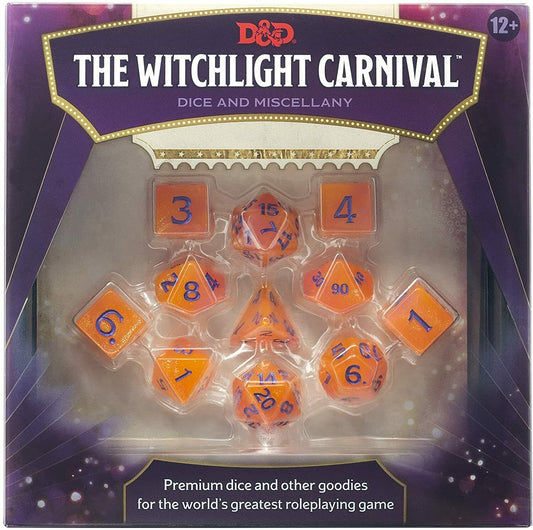 D&D The Witchlight Carnival Dice & Miscellany