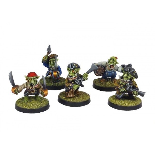 Kromlech Goblin Pirates Salty Dogs (5)