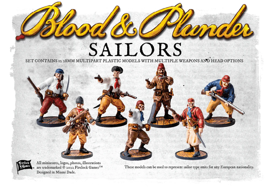 Blood & Plunder Sailors Unit Box