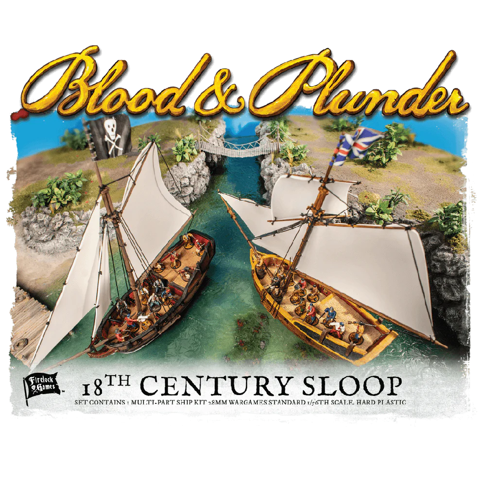 Blood & Plunder 18th Century Sloop