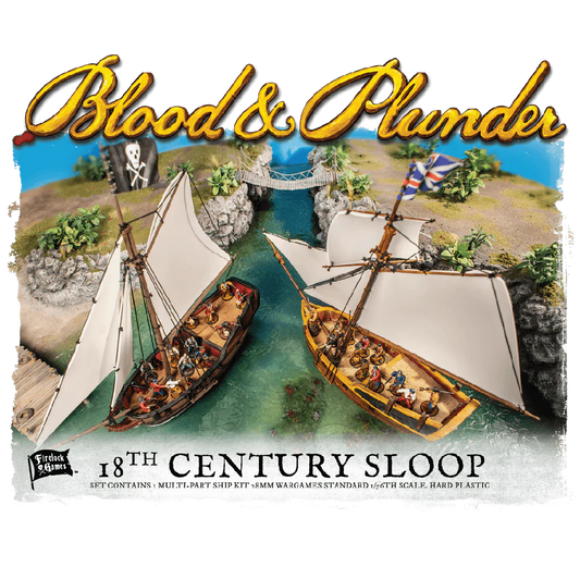Blood & Plunder 18th Century Sloop