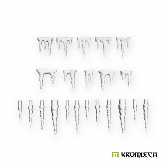 Small Transparent Icicles (22)