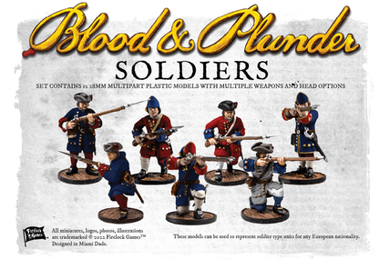 Blood & Plunder Soldiers Unit Box