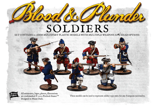 Blood & Plunder Soldiers Unit Box