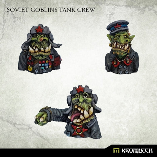Kromlech Soviet Goblins Tank Crew (3)
