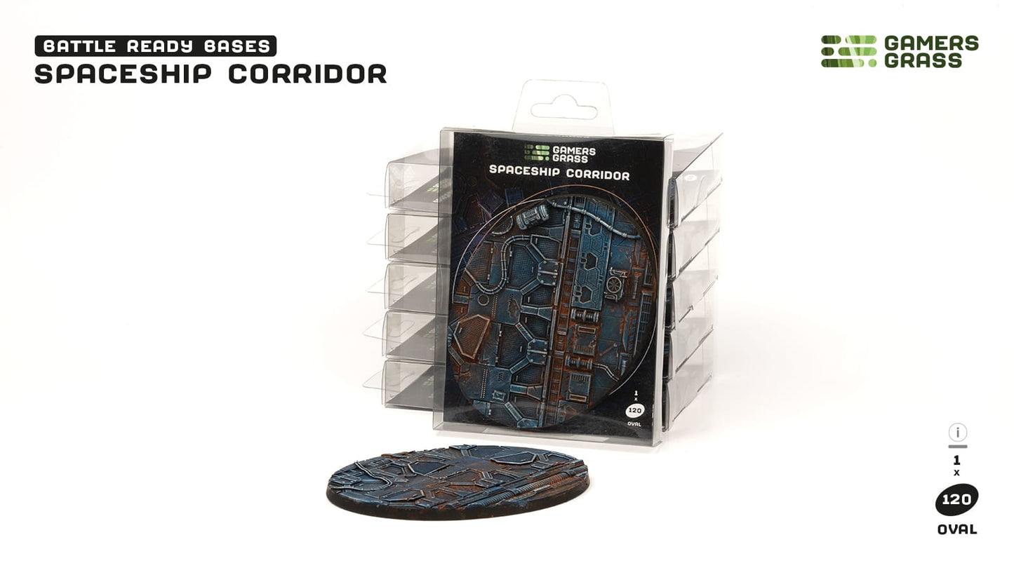 Spaceship Corridor Oval Bases