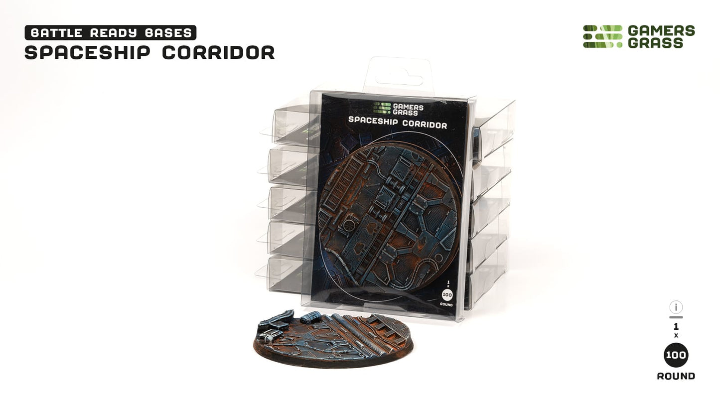 Spaceship Corridor Round Bases