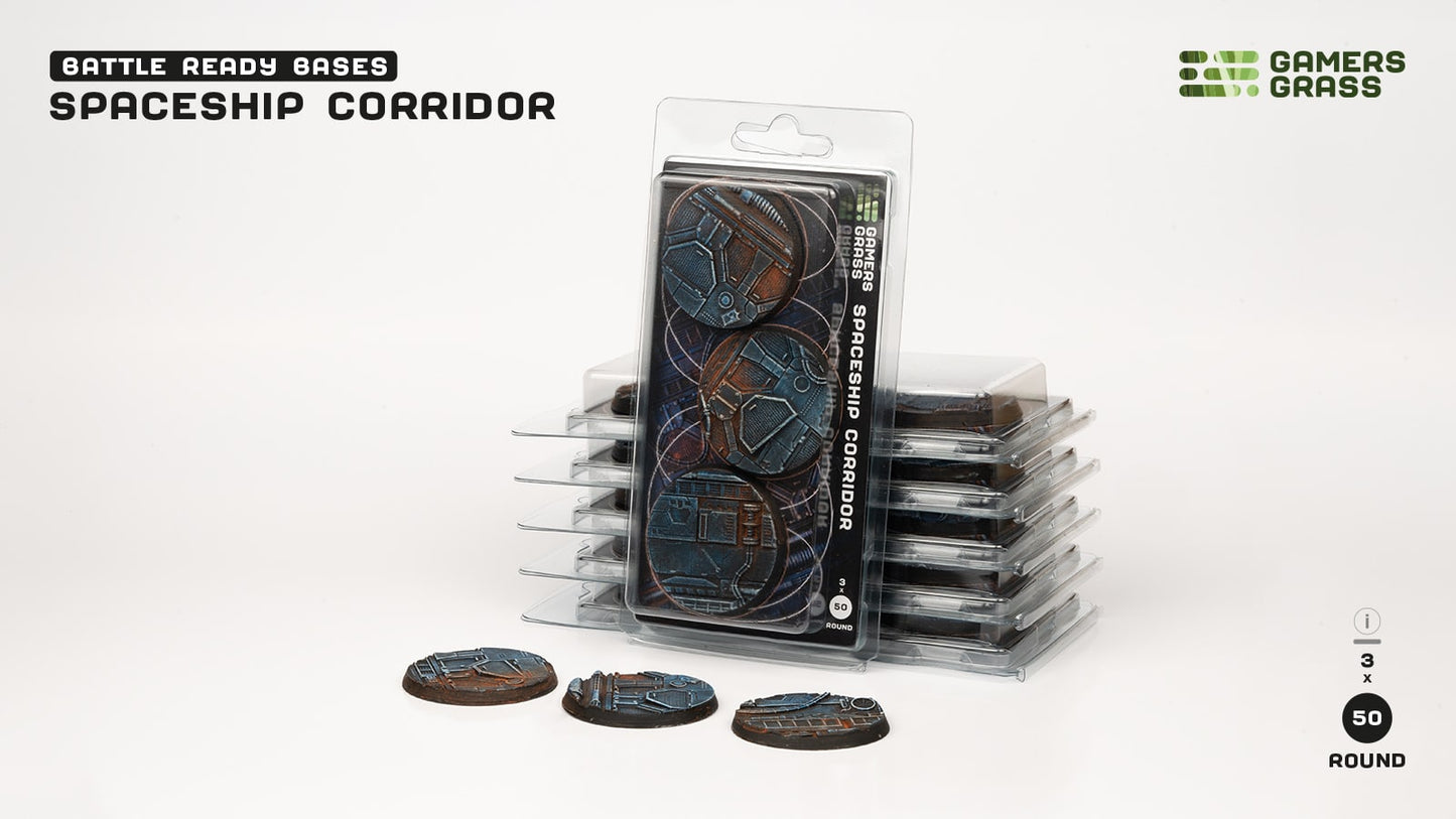 Spaceship Corridor Round Bases