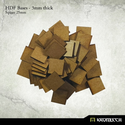 Kromlech HDF Bases 3mm Thick, Square