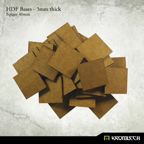 Kromlech HDF Bases 3mm Thick, Square