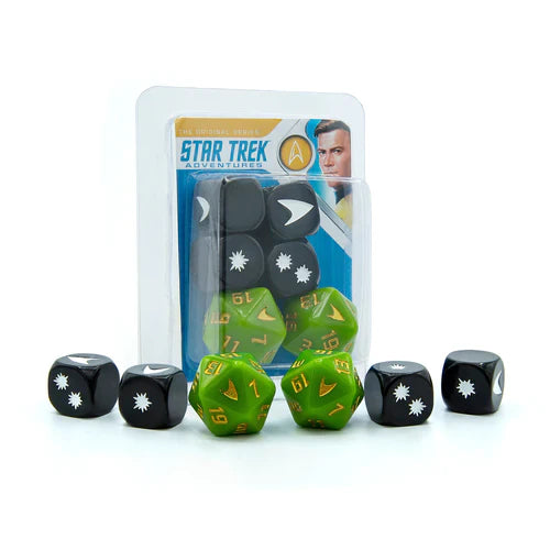 Star Trek Adventures Kirk's Tunic Dice Blister