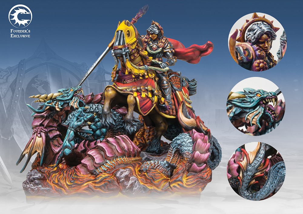 Conquest Hundred Kingdoms: St. George and the Dragon Founder's Exclusive