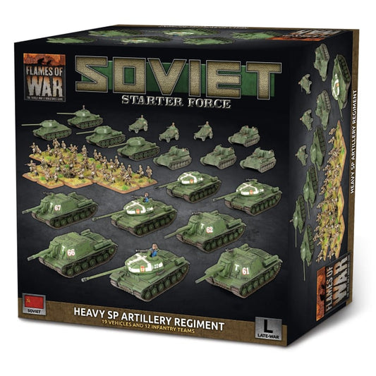 FOW Heavy SP Artillery Regiment Starter Force