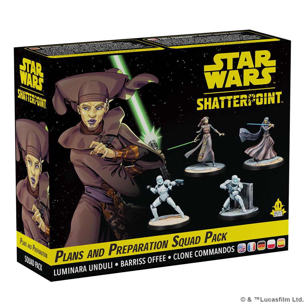 Star Wars Shatterpoint:  Plans and Preparation Squad Pack