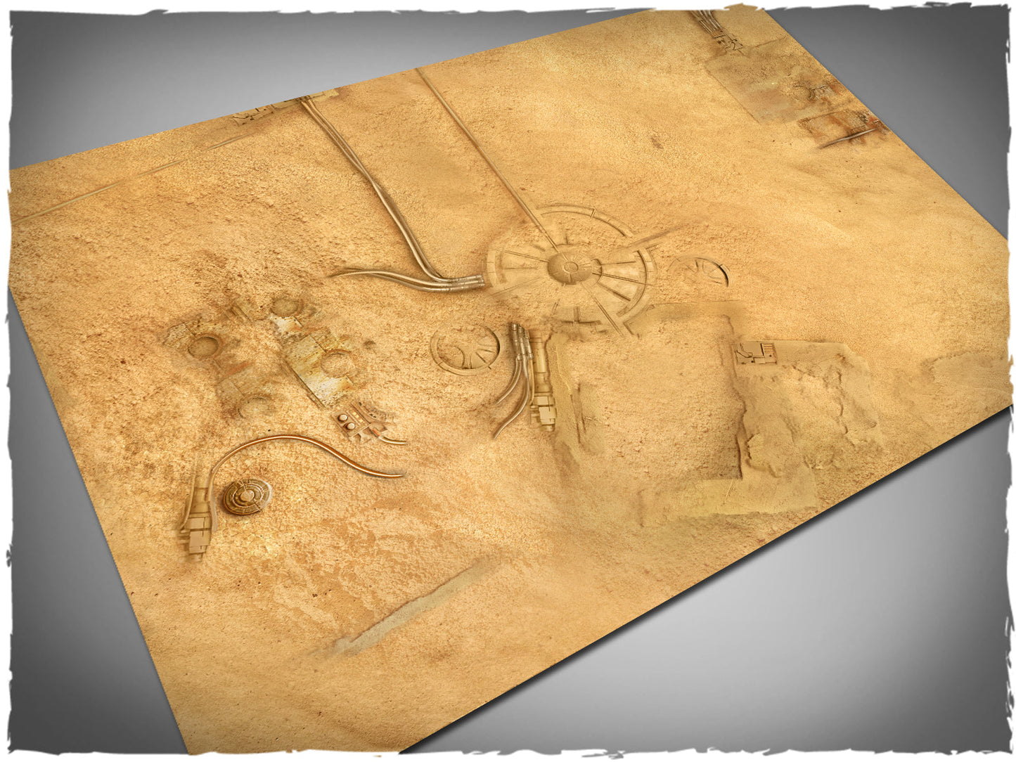 Deep-Cut Studio Game Mat - Desert City