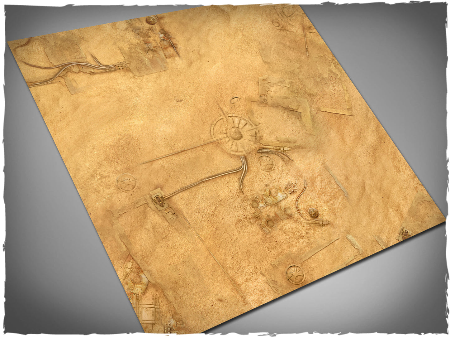 Deep-Cut Studio Game Mat - Desert City