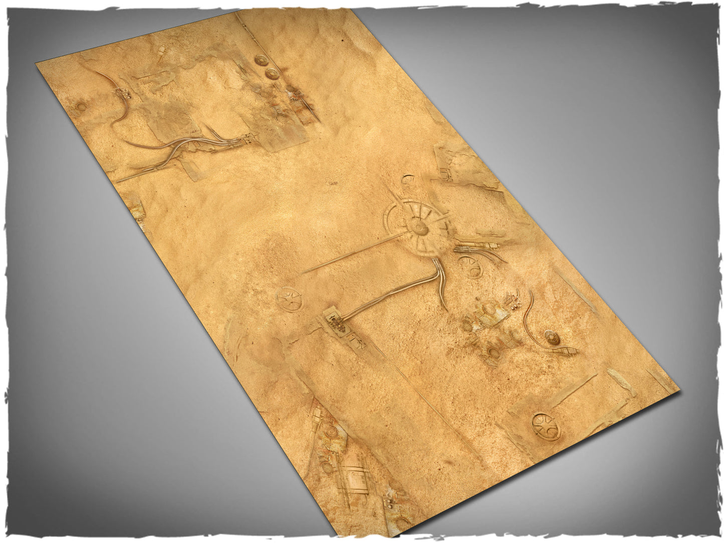 Deep-Cut Studio Game Mat - Desert City