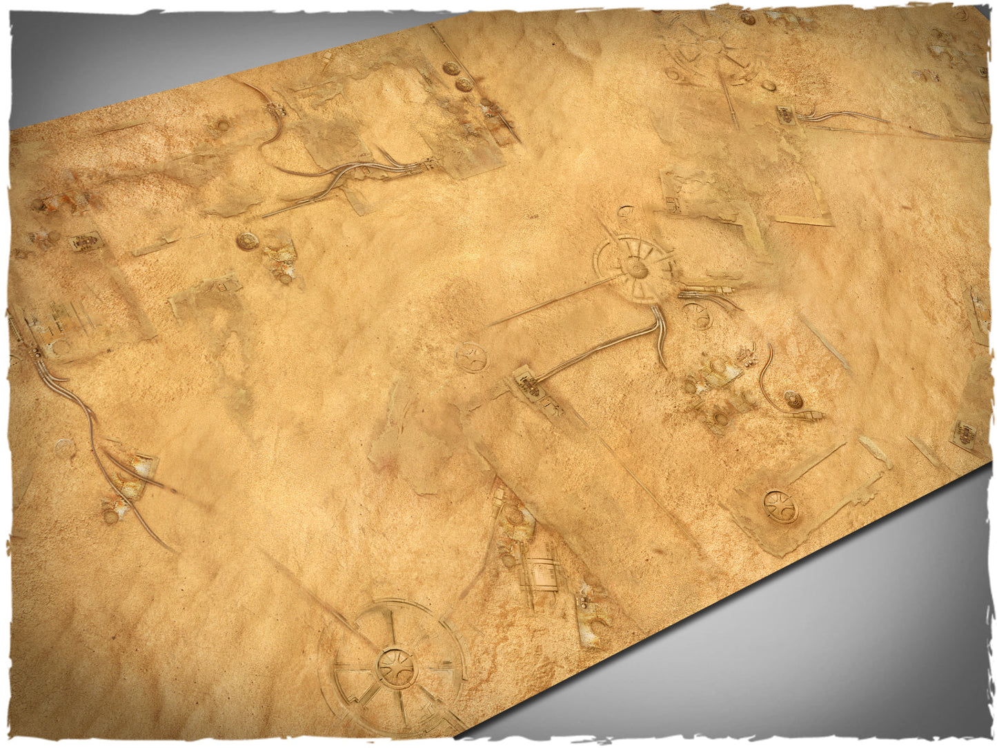 Deep-Cut Studio Game Mat - Desert City