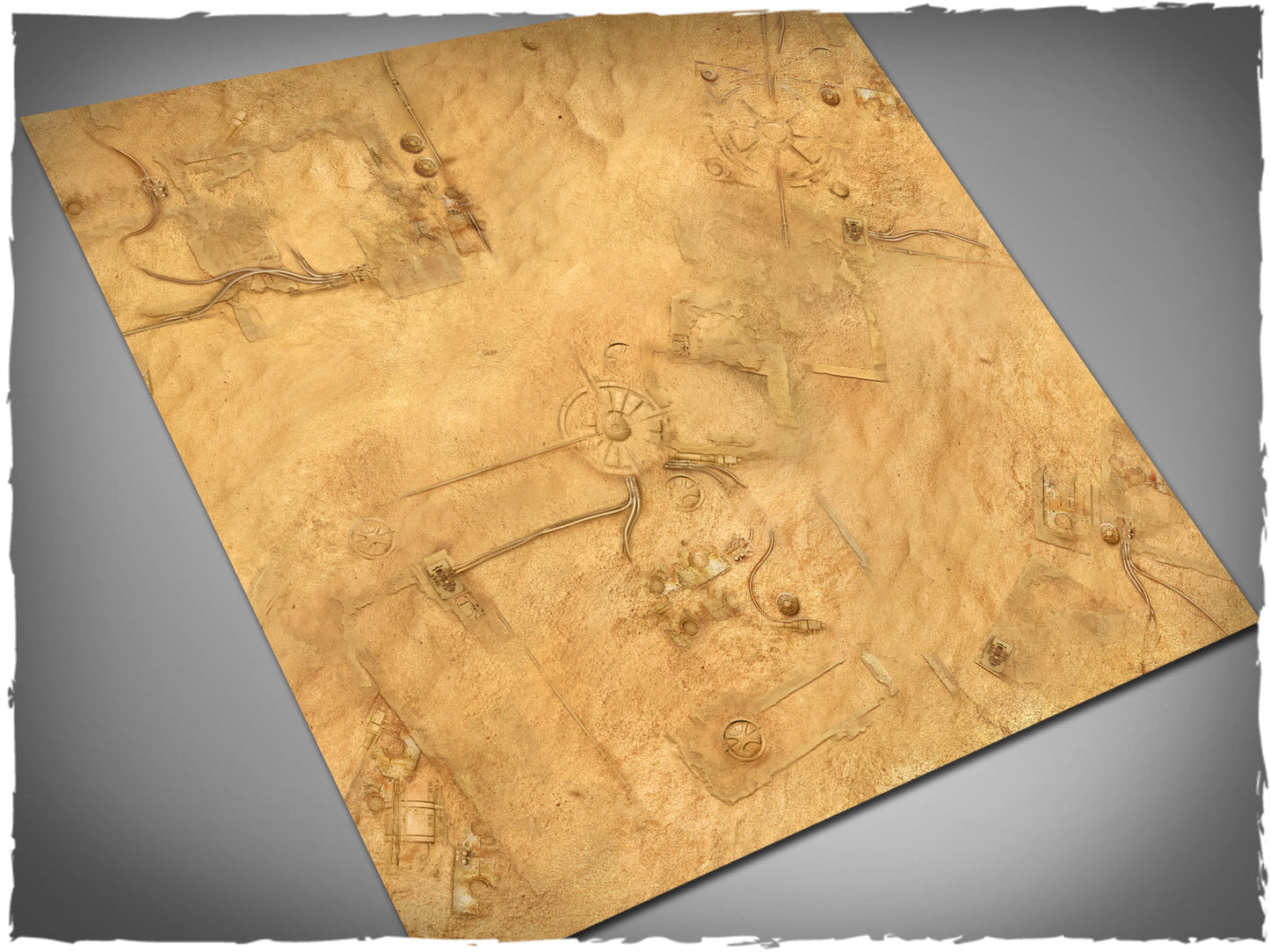 Deep-Cut Studio Game Mat - Desert City