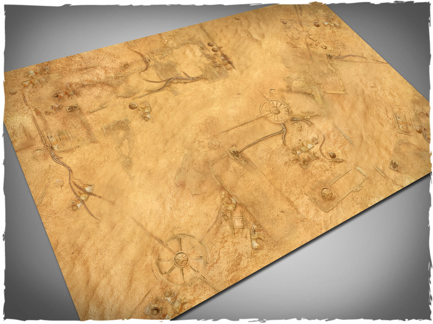 Deep-Cut Studio Game Mat - Desert City