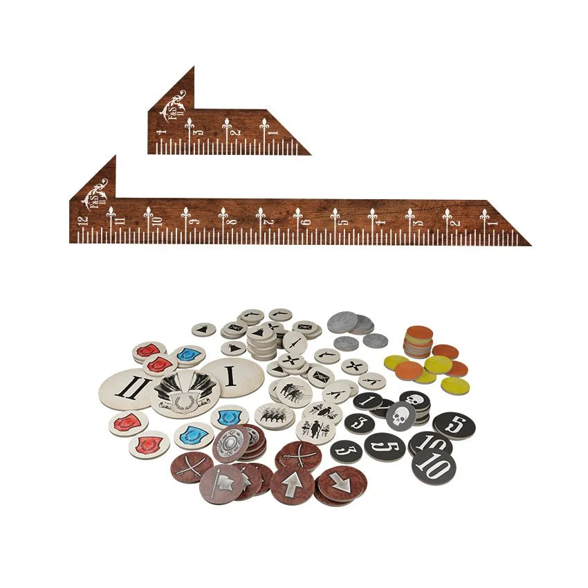 By Fire And Sword Tokens and Rangefinders