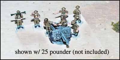 WWII UK Individual Artillery Crews