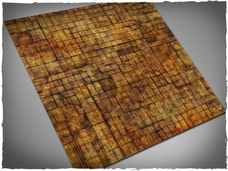 Deep-Cut Studio Game Mat - Underhive 3x3