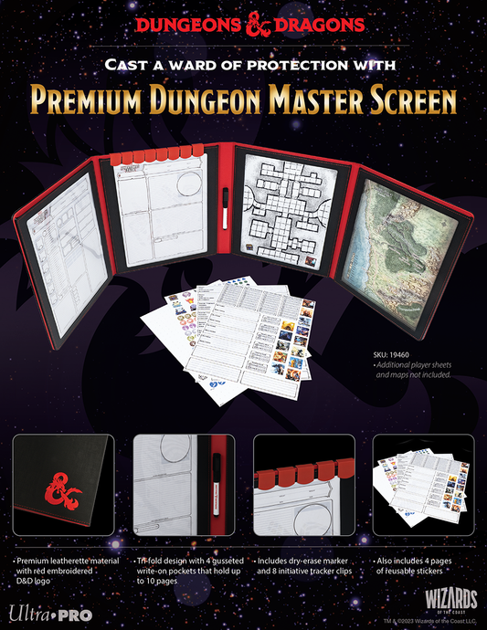 D&D 5E: Premium Dungeon Master's Screen