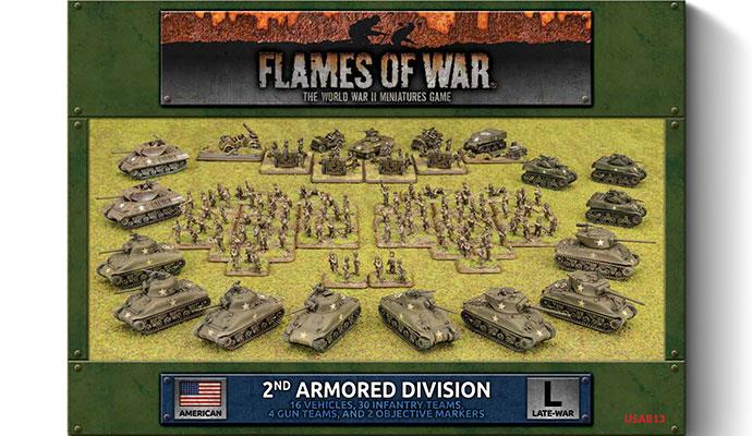 FOW 2nd Armored Division Army Deal (Limited Edition)