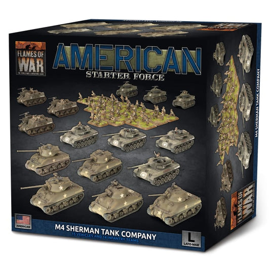 FOW Veteran M4 Sherman Tank Company