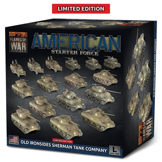 FOW Old Ironsides Sherman Tank Company (Limited Edition)