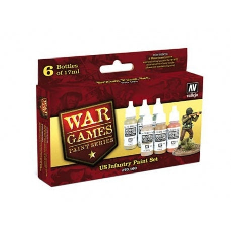 VAL War Games Series - US Infantry Paint Set 70.160