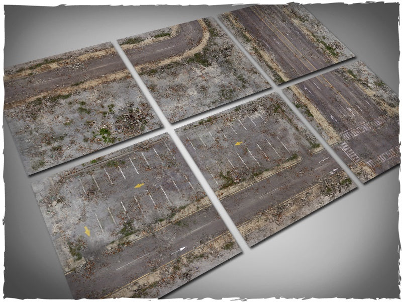 Deep-Cut Studio Game Mat - Walking Dead (Compatible w/Walking Dead)