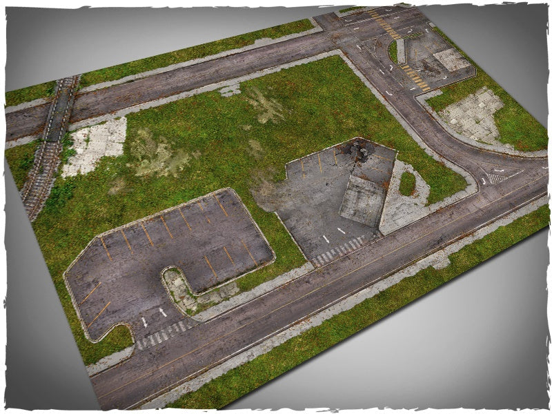 Deep-Cut Studio Game Mat - Walking Dead (Compatible w/Walking Dead)