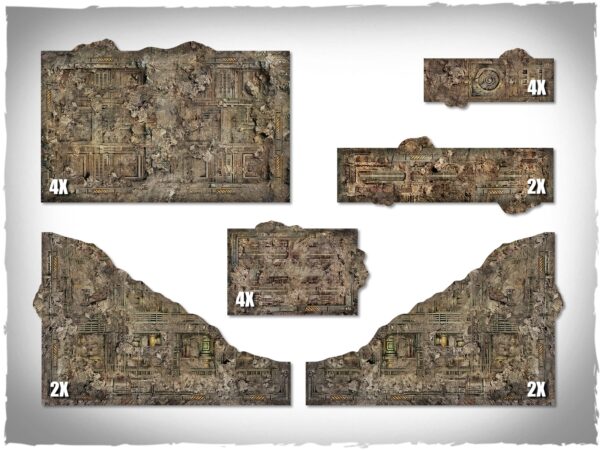 Deep-Cut Studio 40K Terrain Areas Footprints