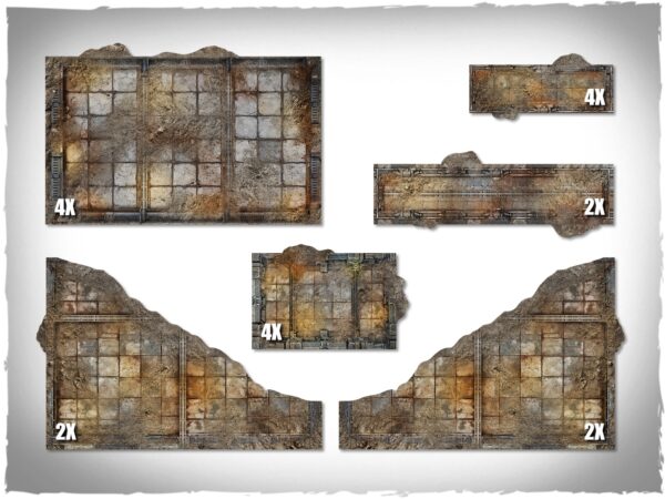 Deep-Cut Studio 40K Terrain Areas Footprints